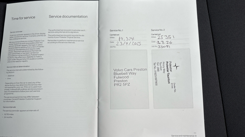 Polestar 2 00kW 69kWh Standard Range Single motor 5dr Auto Electric Hatchback